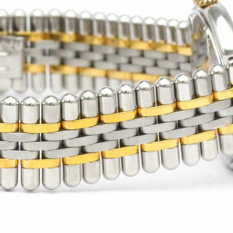 卡地亞 Must 21 鍍金精鋼石英女士腕錶 W10051F4 拋光-6