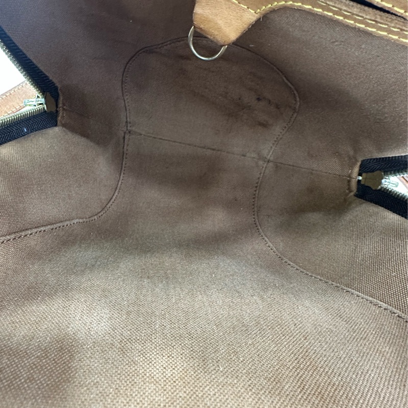 lv vintage 河蚌貝殼 烏龜 雙肩包 中古包 尺寸: 22x30x10cm 老花 中古里非常經典的貝殼雙肩-7