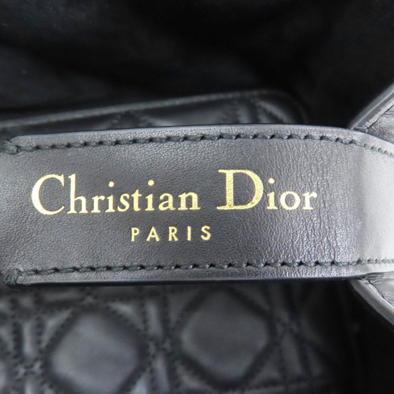 黑色 羊皮 Dior Toujours 小型 手提包【Dior 迪奧】 M2822OSNW_M900-5