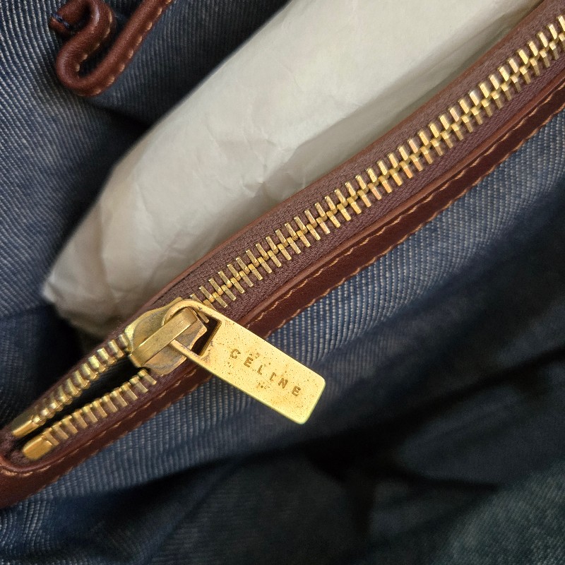 CELINE Boogie Bag 單寧醫生包 手提包-10
