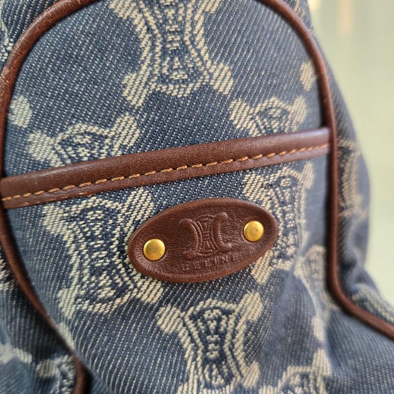 CELINE Boogie Bag 單寧醫生包 手提包-12