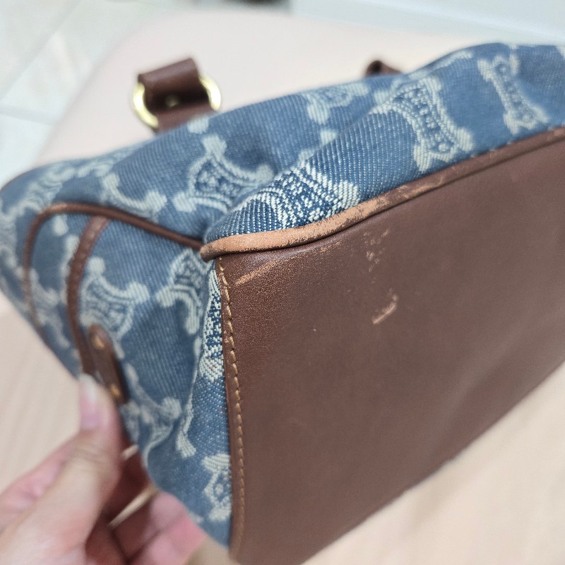 CELINE Boogie Bag 單寧醫生包 手提包-14