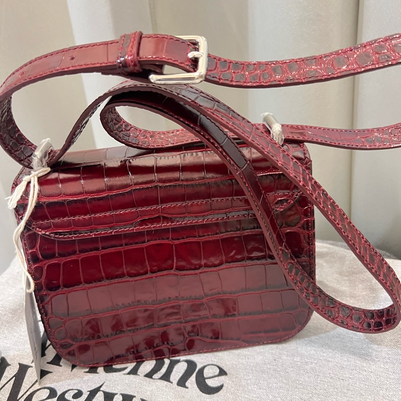 Vivienne Westwood Linda 鱷魚壓紋包-4