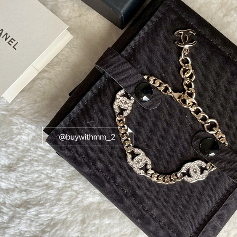 ⭐️賣場有滿額折扣⭐️全新Chanel三花手鏈-0