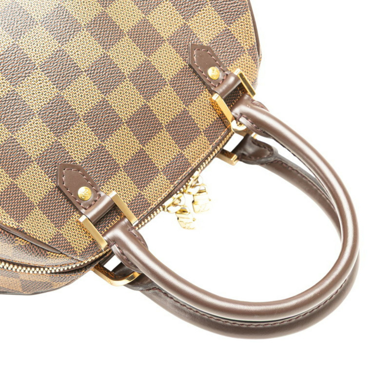 路易威登 Damier Rivera 迷你手提包 N41436 棕色 Ebene 皮革 女士 LOUIS VUITTON-3