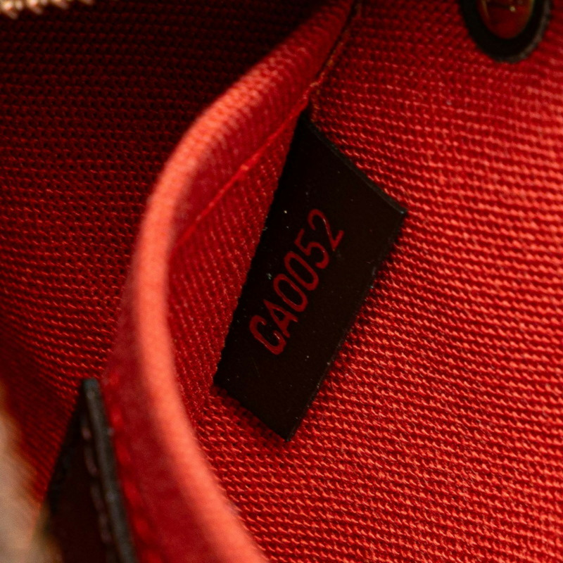 路易威登 Damier Rivera 迷你手提包 N41436 棕色 Ebene 皮革 女士 LOUIS VUITTON-7