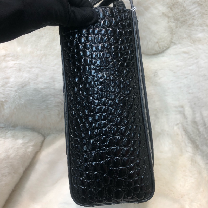 Balenciaga 巴黎世家 鱷魚紋小Tote bag I993WH-2