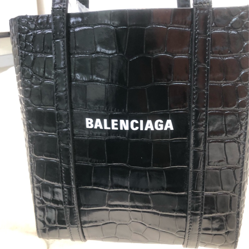 Balenciaga 巴黎世家 鱷魚紋小Tote bag I993WH-5