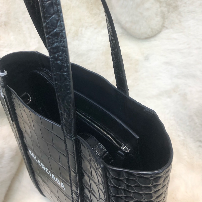 Balenciaga 巴黎世家 鱷魚紋小Tote bag I993WH-6