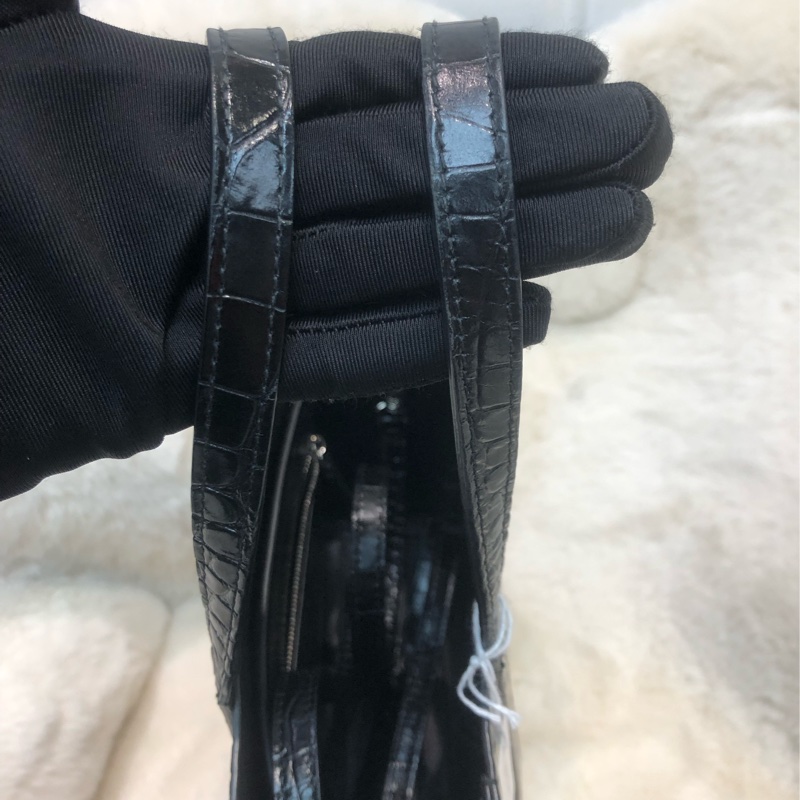 Balenciaga 巴黎世家 鱷魚紋小Tote bag I993WH-8