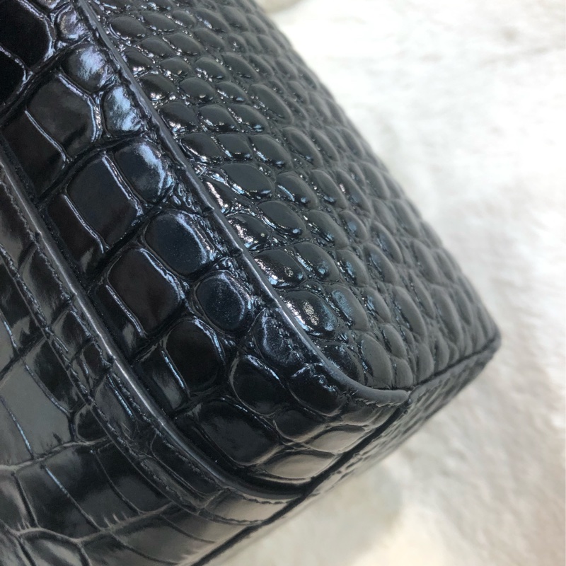 Balenciaga 巴黎世家 鱷魚紋小Tote bag I993WH-10