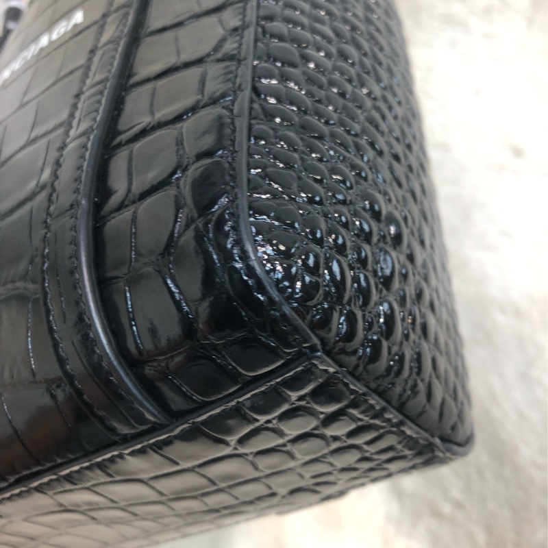 Balenciaga 巴黎世家 鱷魚紋小Tote bag I993WH-12