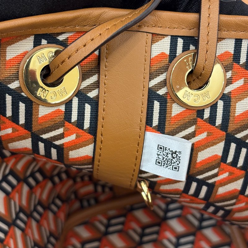 【現貨｜快速出貨】MCM Liz Vi Small Shopper 小號托特包｜雙面可用｜經典Visetos老花通勤包｜附小包-9