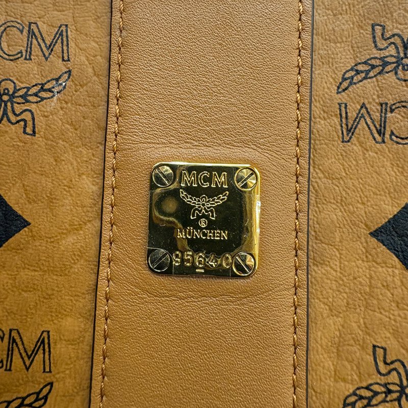 【現貨｜快速出貨】MCM Liz Vi Small Shopper 小號托特包｜雙面可用｜經典Visetos老花通勤包｜附小包-12