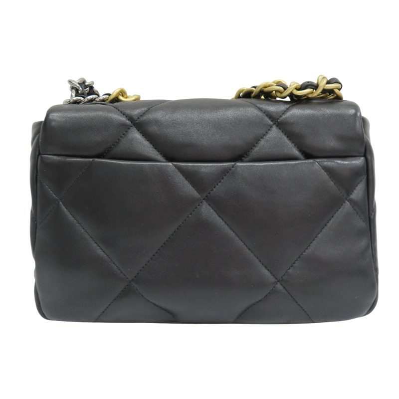 黑色羊皮 19 26CM 兩用包 AS1160【CHANEL 香奈兒】 AS1160-1