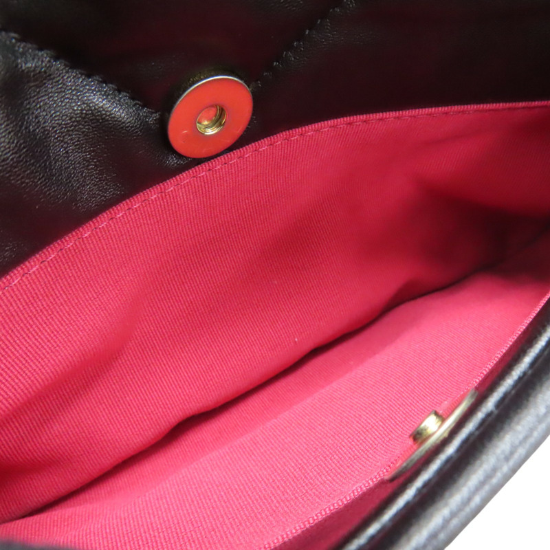 黑色羊皮 19 26CM 兩用包 AS1160【CHANEL 香奈兒】 AS1160-6