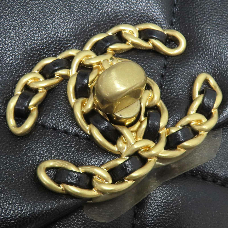 黑色羊皮 19 26CM 兩用包 AS1160【CHANEL 香奈兒】 AS1160-15