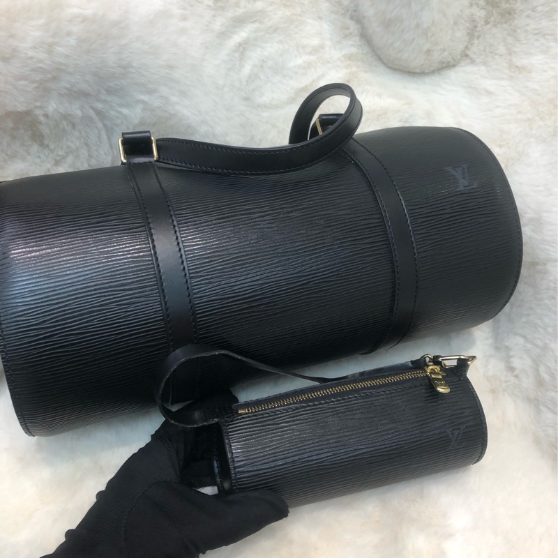 LV EPI 黑色 巴比龍 子母袋XB207-0