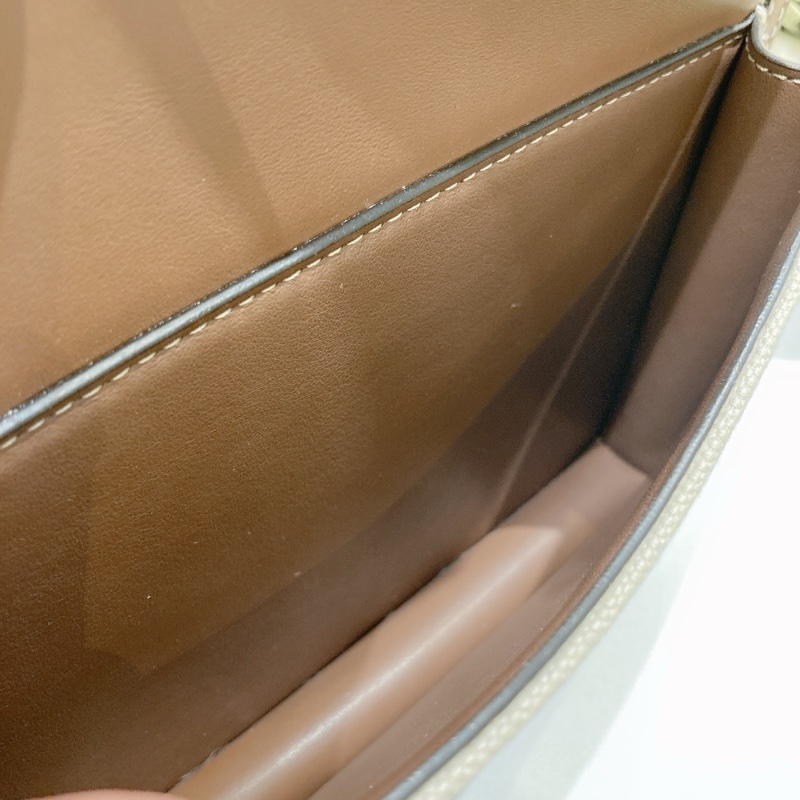 TW4535 Burberry 巴寶莉 迷你 雙拼色手提斜挎包 Mini Pocket Tote Bag-35