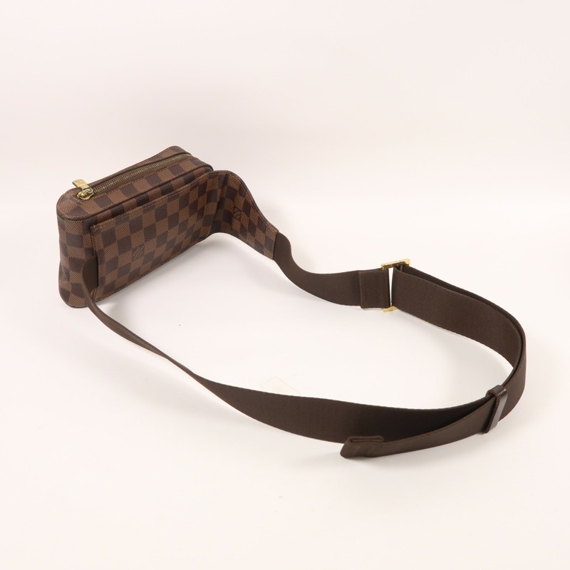 LOUIS VUITTON Damier Geronimos金扣腰包-7