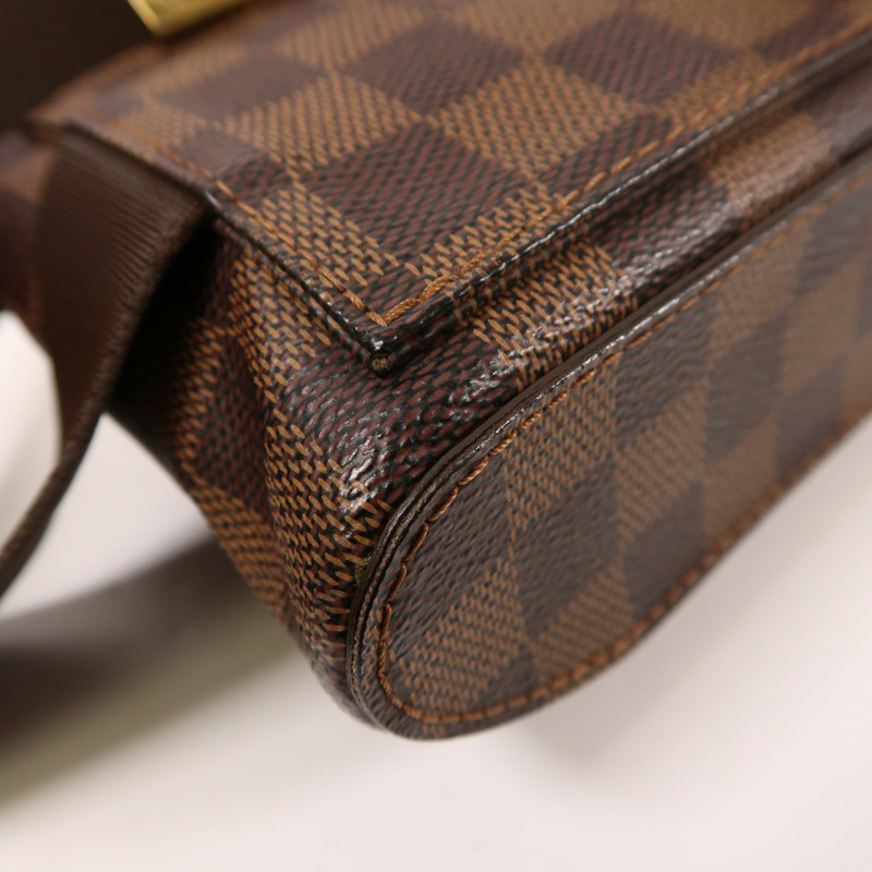 LOUIS VUITTON Damier Geronimos金扣腰包-11