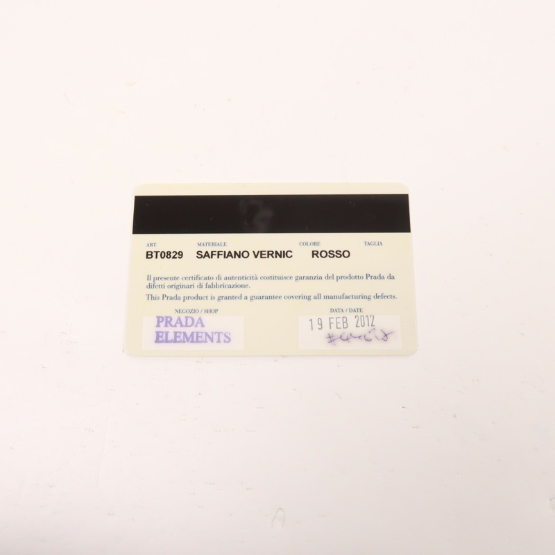 PRADA Saffiano Vernice Shoulder Bag金扣肩背袋-7
