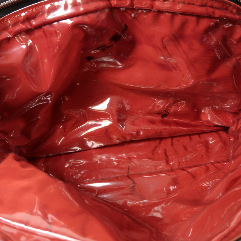 CHANEL 尼龍Hand Bag銀扣手挽袋-6