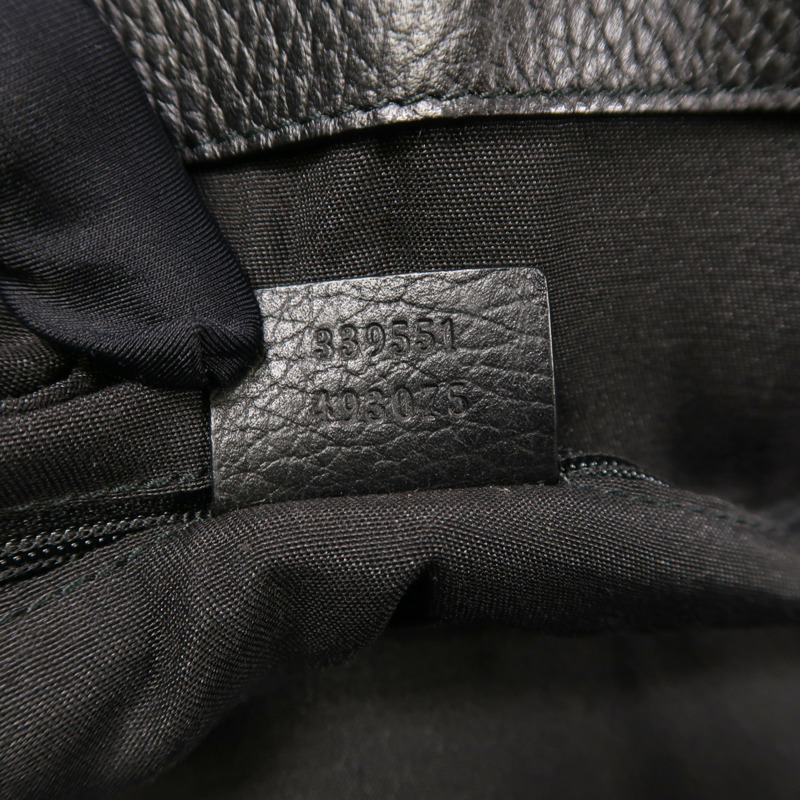 GUCCI 帆布2 Way Shoulder銀扣手挽肩背兩用袋-6