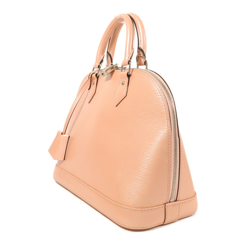 LOUIS VUITTON Epi Alma PM銀扣手挽袋-2