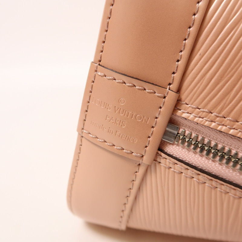 LOUIS VUITTON Epi Alma PM銀扣手挽袋-5