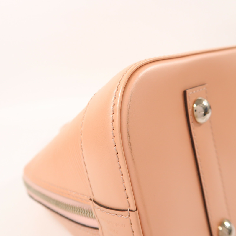 LOUIS VUITTON Epi Alma PM銀扣手挽袋-11