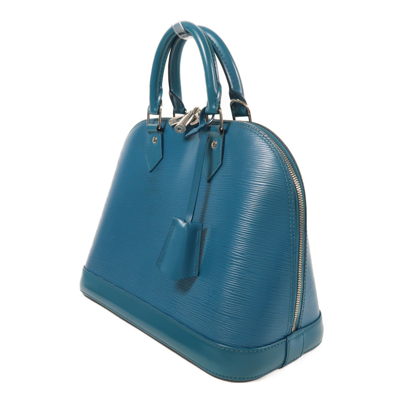 LOUIS VUITTON Epi Alma PM銀扣手挽袋-2