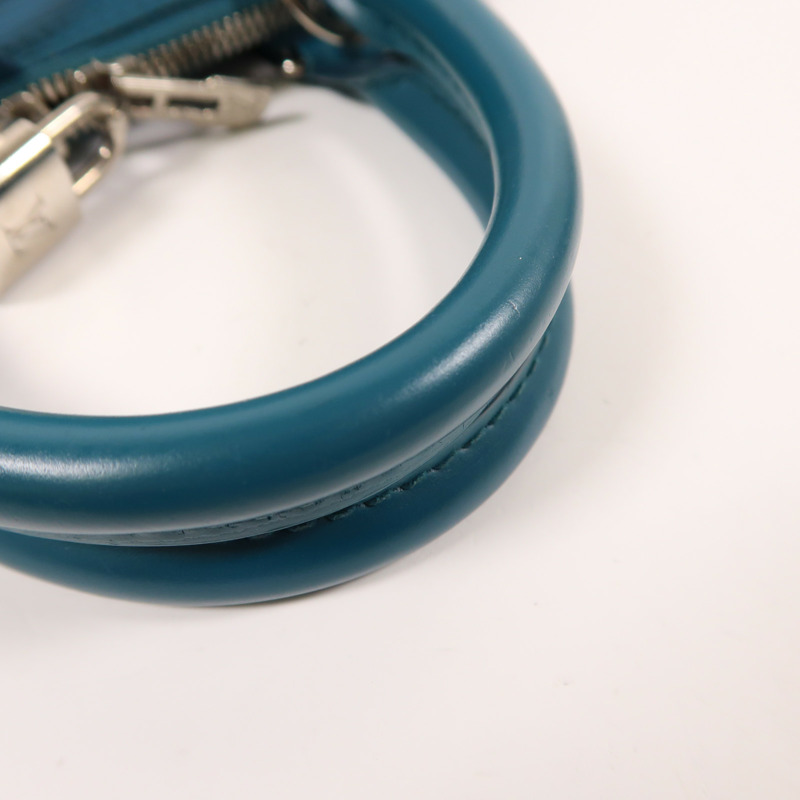 LOUIS VUITTON Epi Alma PM銀扣手挽袋-12