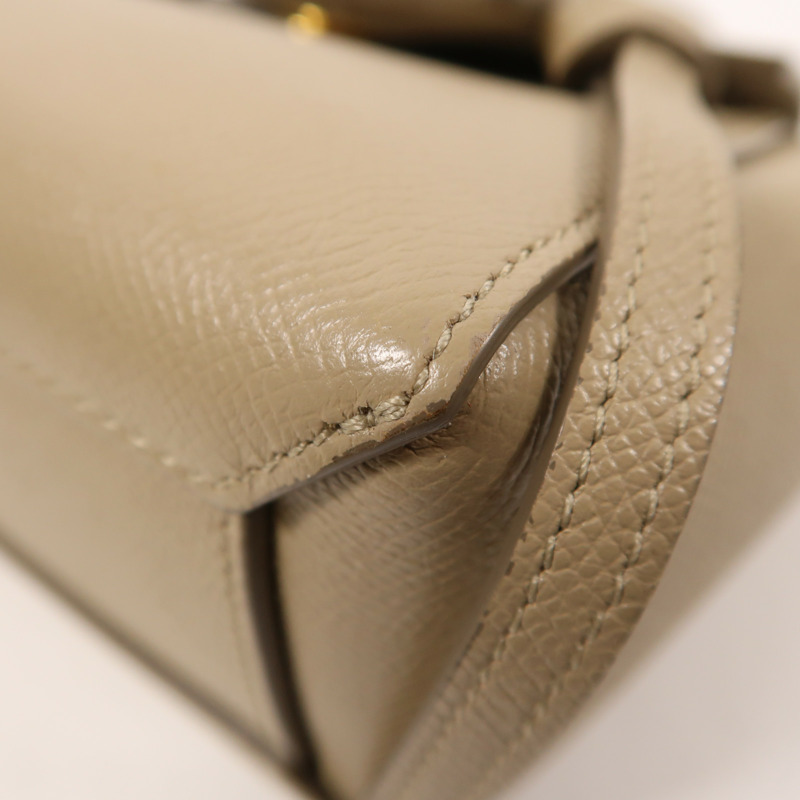CELINE 牛皮皮革Pico Belt Bag金扣手挽肩背兩用袋-8