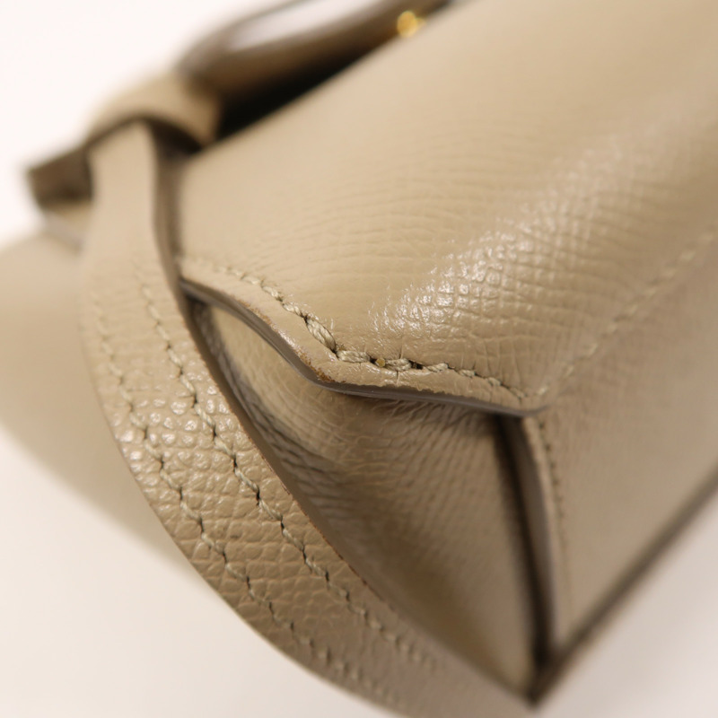 CELINE 牛皮皮革Pico Belt Bag金扣手挽肩背兩用袋-9