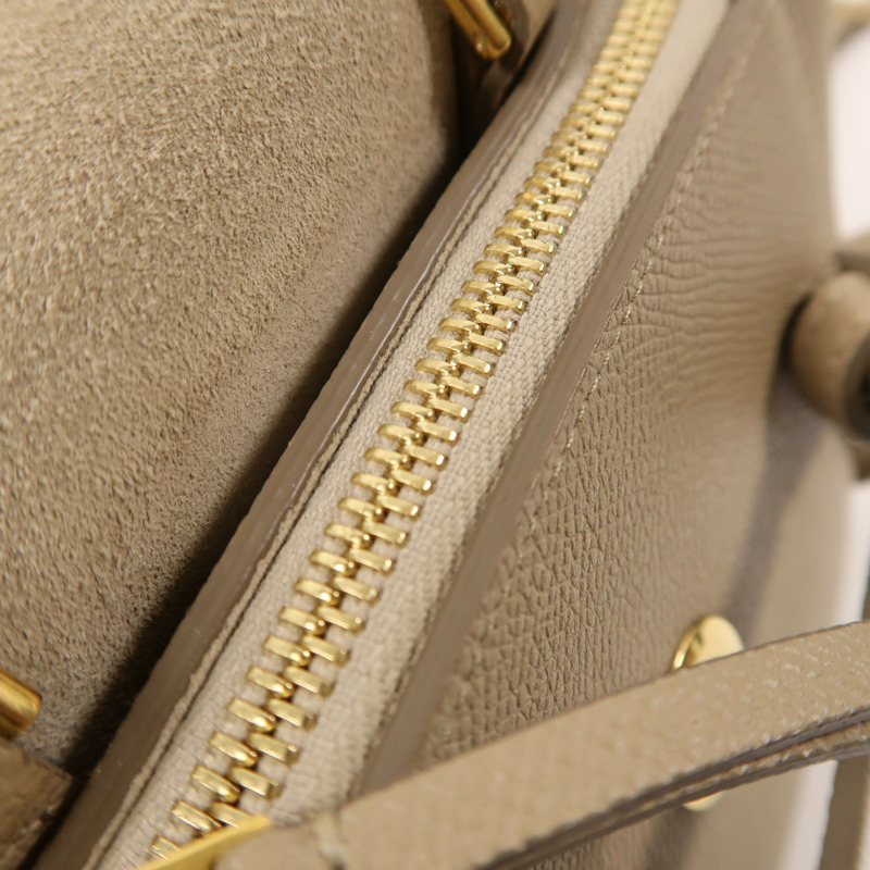 CELINE 牛皮皮革Pico Belt Bag金扣手挽肩背兩用袋-13