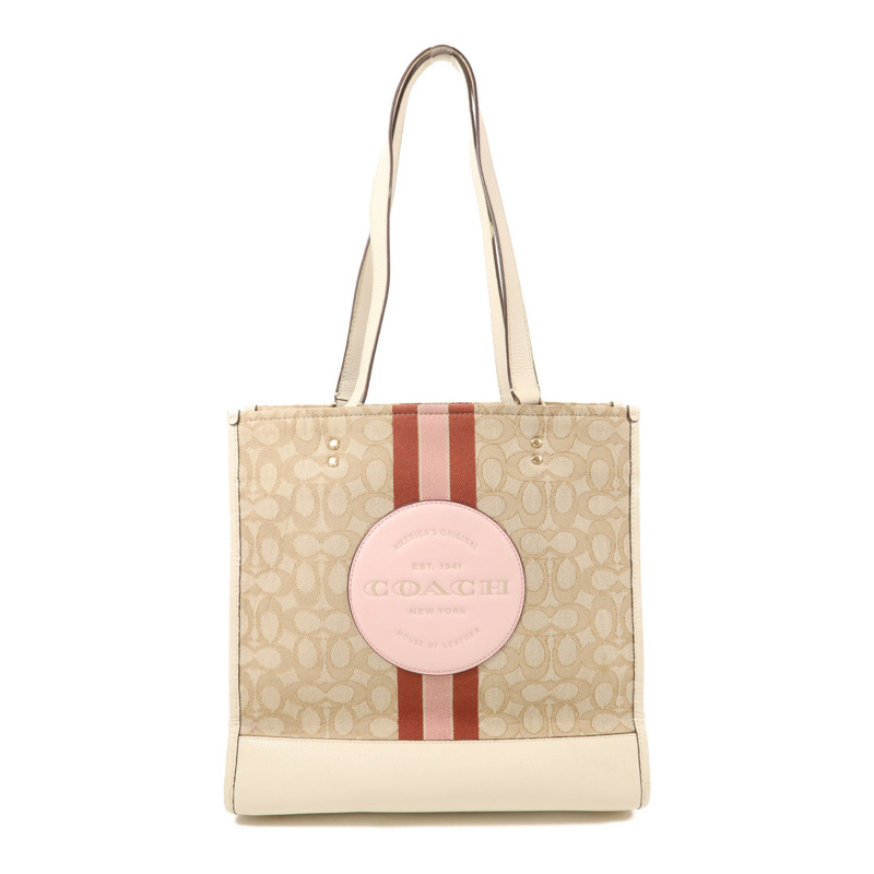 COACH 帆布Tote Bag肩背袋-0