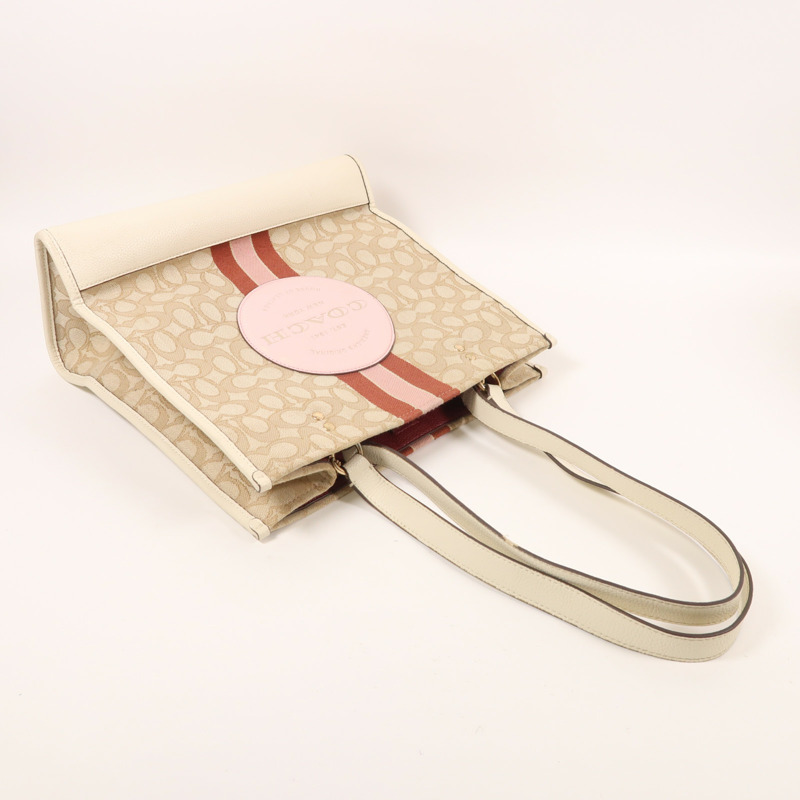 COACH 帆布Tote Bag肩背袋-6