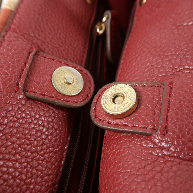 COACH 帆布Tote Bag肩背袋-14