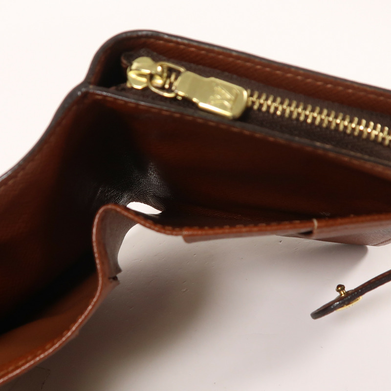 LOUIS VUITTON Monogram Wallet金扣錢包-5