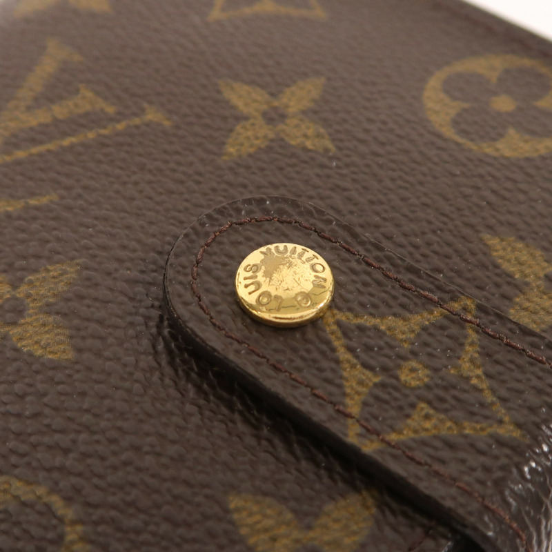 LOUIS VUITTON Monogram Wallet金扣錢包-9