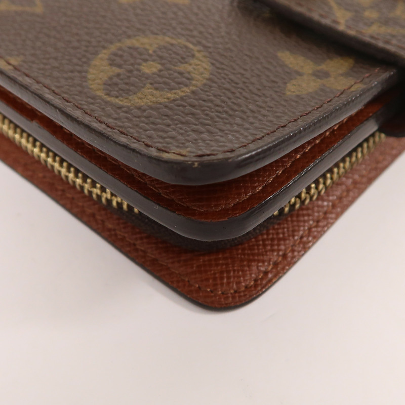 LOUIS VUITTON Monogram Wallet金扣錢包-10