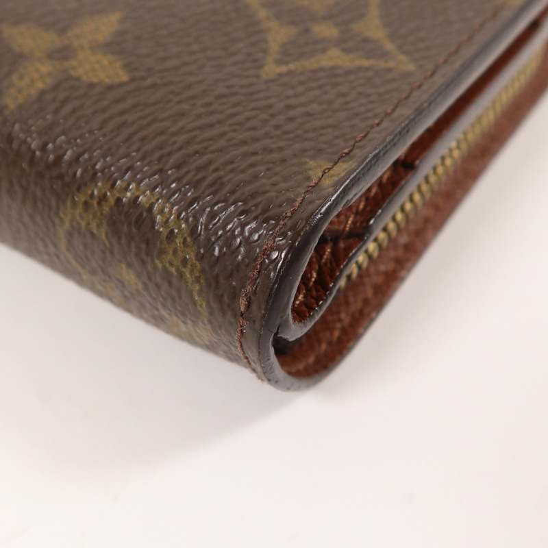 LOUIS VUITTON Monogram Wallet金扣錢包-11