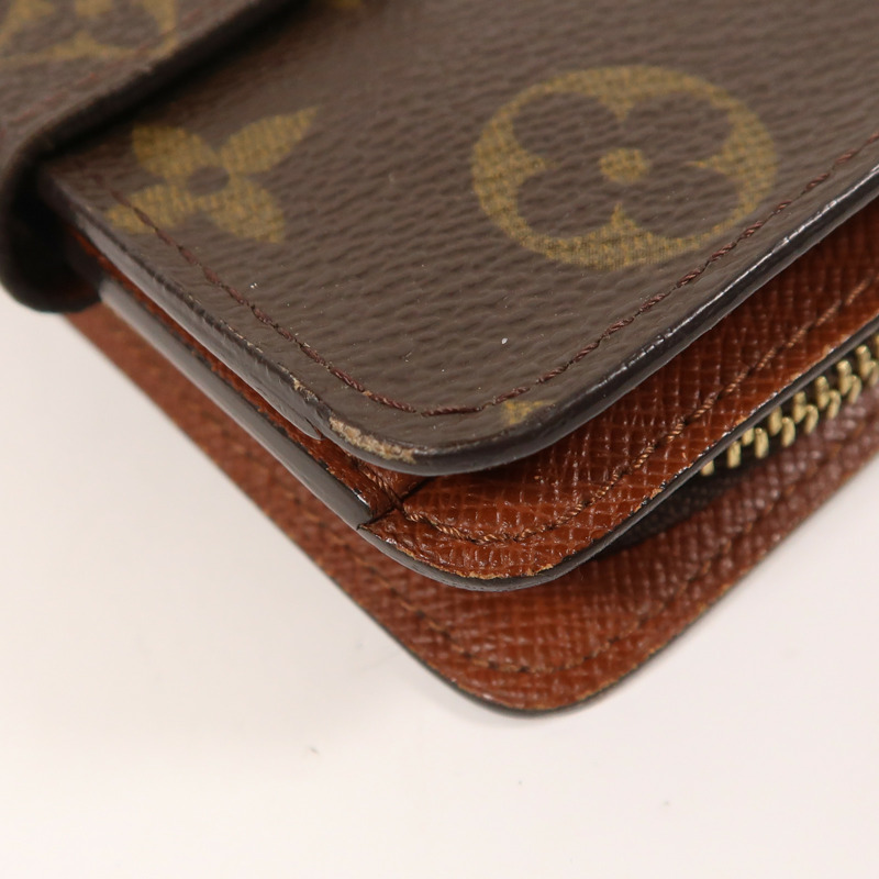 LOUIS VUITTON Monogram Wallet金扣錢包-13