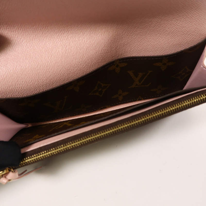 LOUIS VUITTON Monogram Emilie長錢包-5