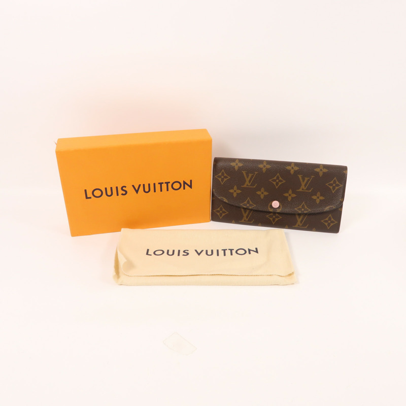 LOUIS VUITTON Monogram Emilie長錢包-8
