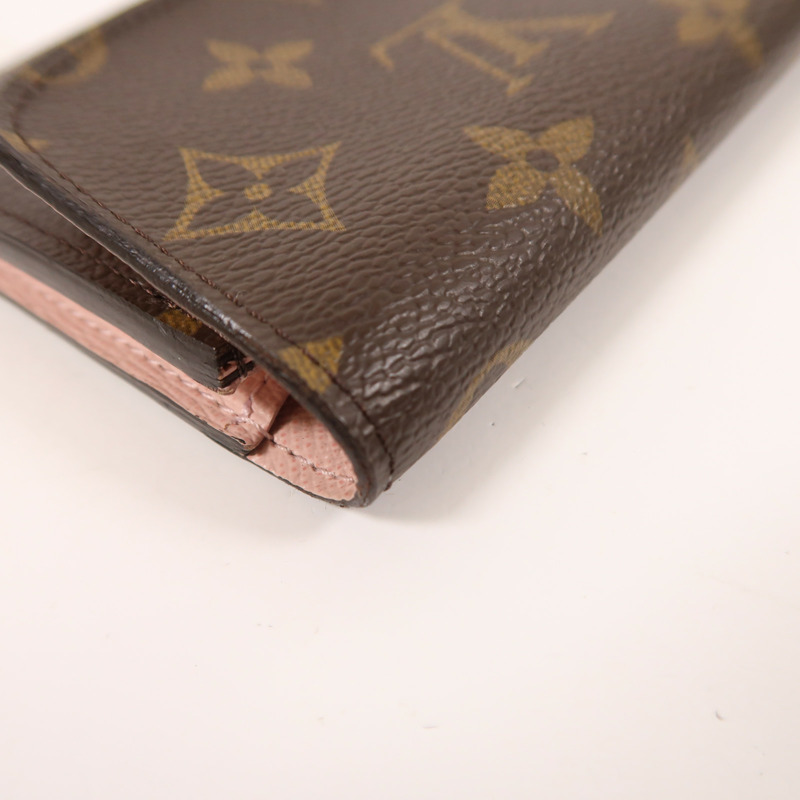 LOUIS VUITTON Monogram Emilie長錢包-13