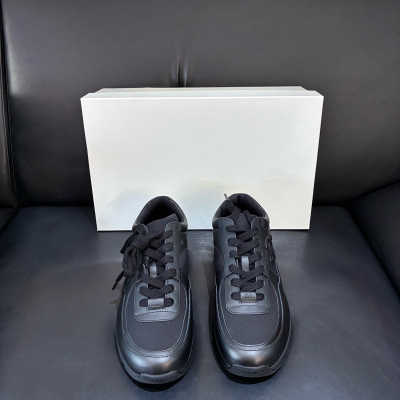 99新Chanel香奈兒老爹鞋 黑武士運動休閒鞋 40碼-0