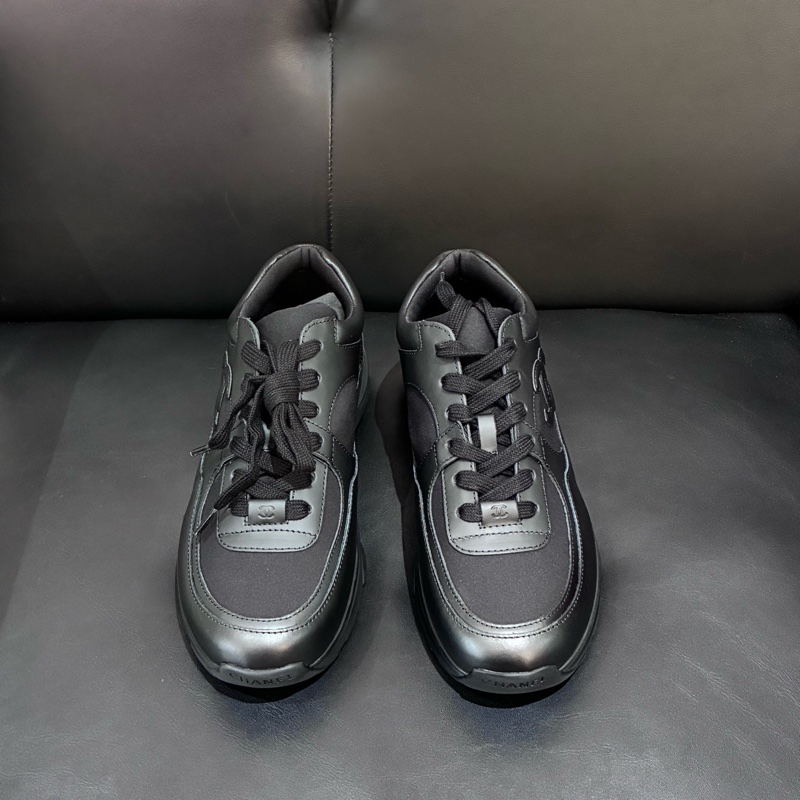 99新Chanel香奈兒老爹鞋 黑武士運動休閒鞋 40碼-1