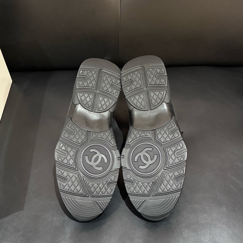 99新Chanel香奈兒老爹鞋 黑武士運動休閒鞋 40碼-3